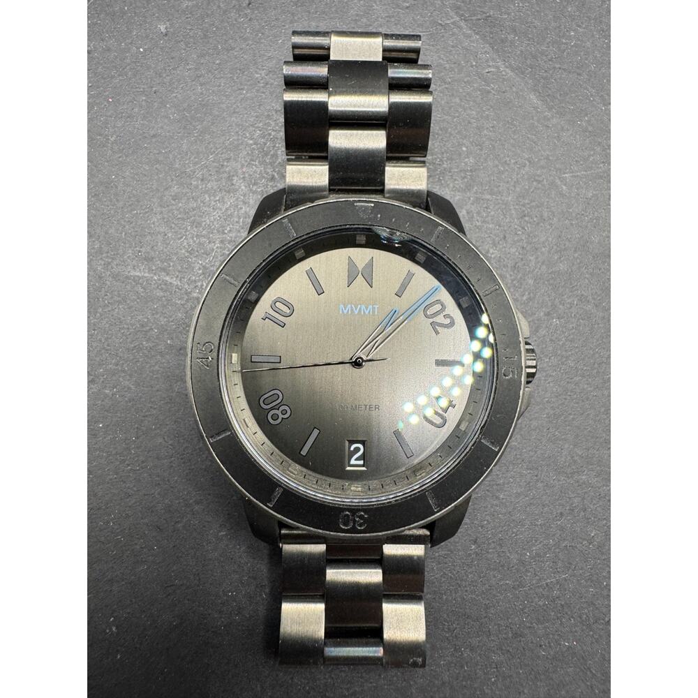 MVMT Men's Watch G16 Modern Sport Rhine Model Stainless Steel Gunmetal 43MM
